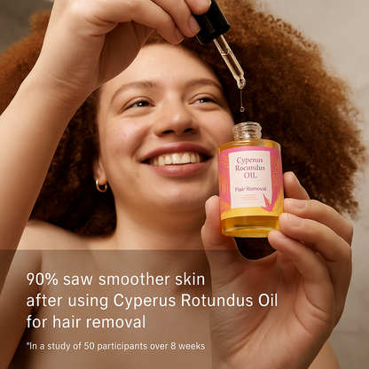 PLANTEVA™ –  Cyperus Rotundus Oil – Hair Reduction Oil