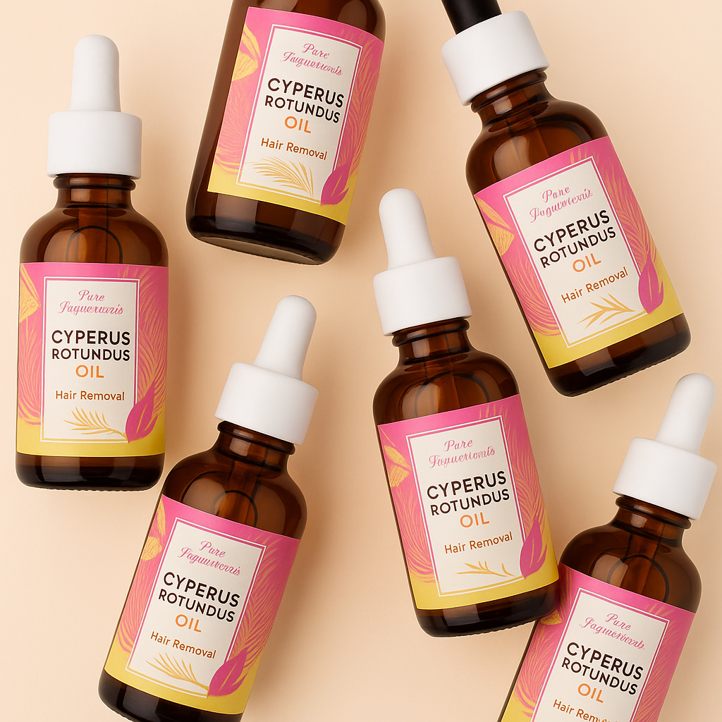 PLANTEVA™ –  Cyperus Rotundus Oil – Hair Reduction Oil