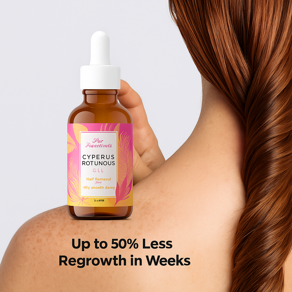 PLANTEVA™ –  Cyperus Rotundus Oil – Hair Reduction Oil